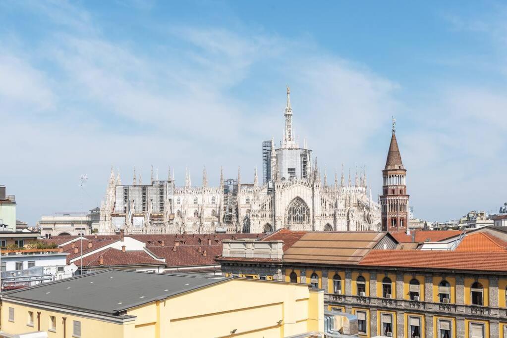 شقة Bilocale Vista Sul Duomo Di Milano المظهر الخارجي الصورة